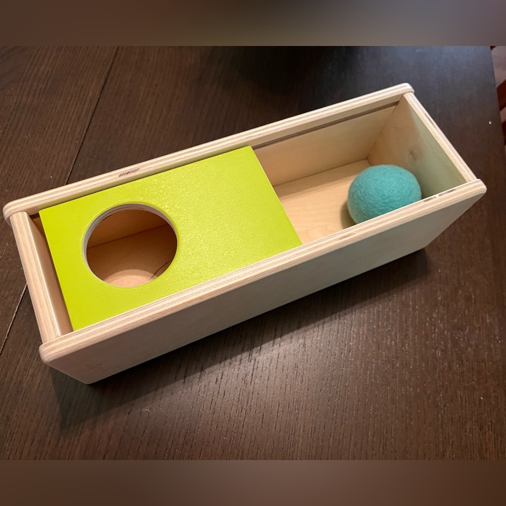 Lovevery Sliding Top Box - from Thinker kit - 11-12mo